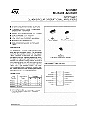 DataSheet MC3303 pdf